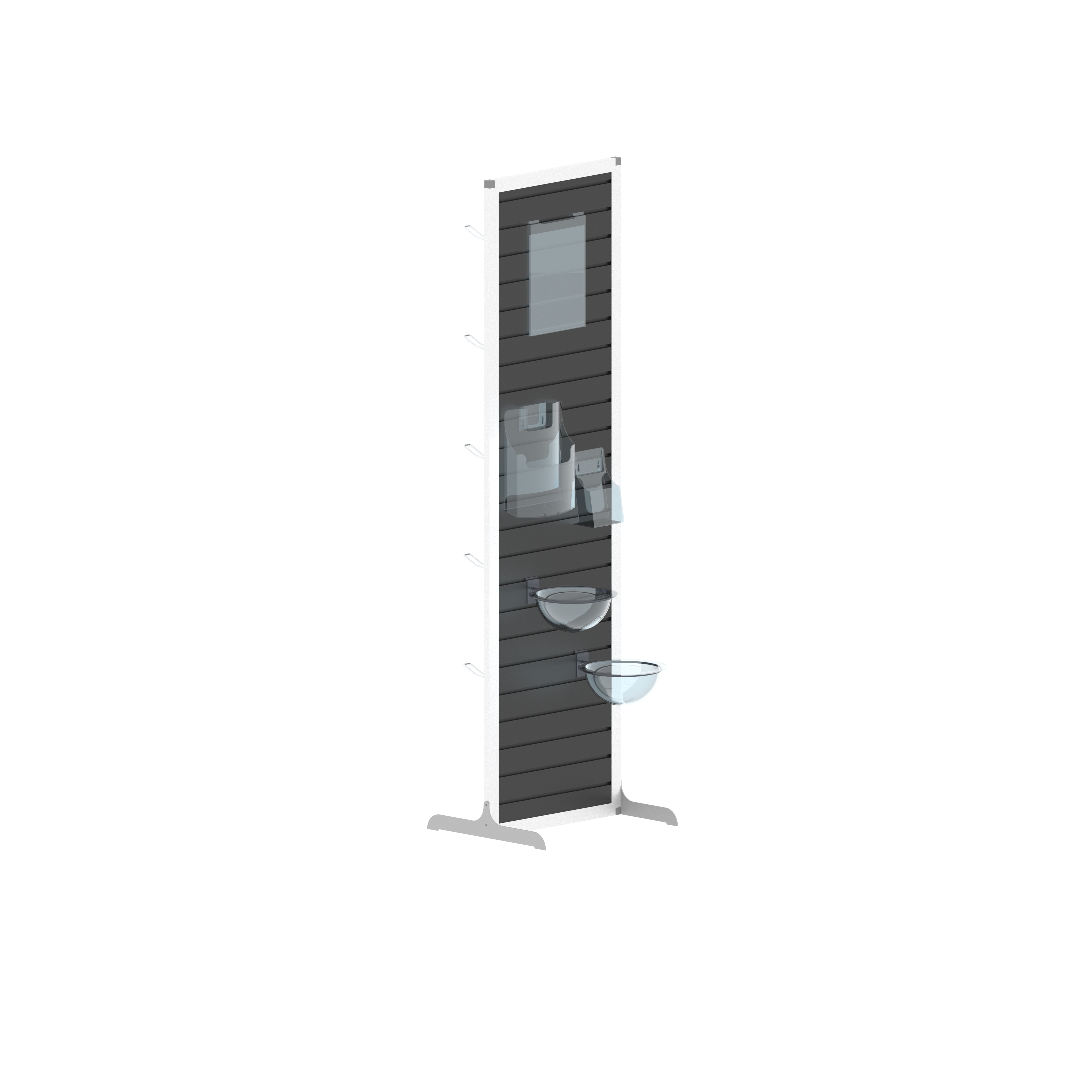FlexiSlot stolp „Construct-Slim” z dodatki