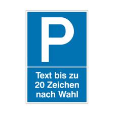 Znaki za označevanje parkirišč in prepoved ustavljanja iz umetne mase