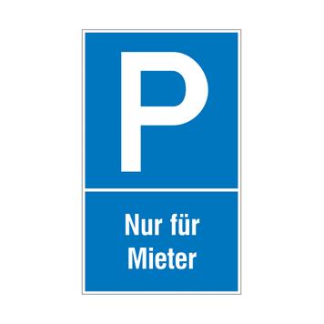 Znaki za označevanje parkirišč in prepoved ustavljanja iz umetne mase
