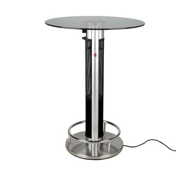 Visoka miza z infrardečim grelnikom