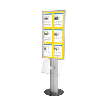 LED-stojalo za plakate„Score”